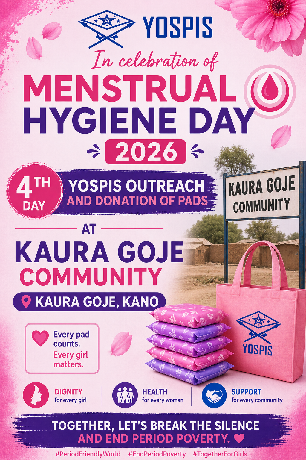 Menstrual hygiene Day 4